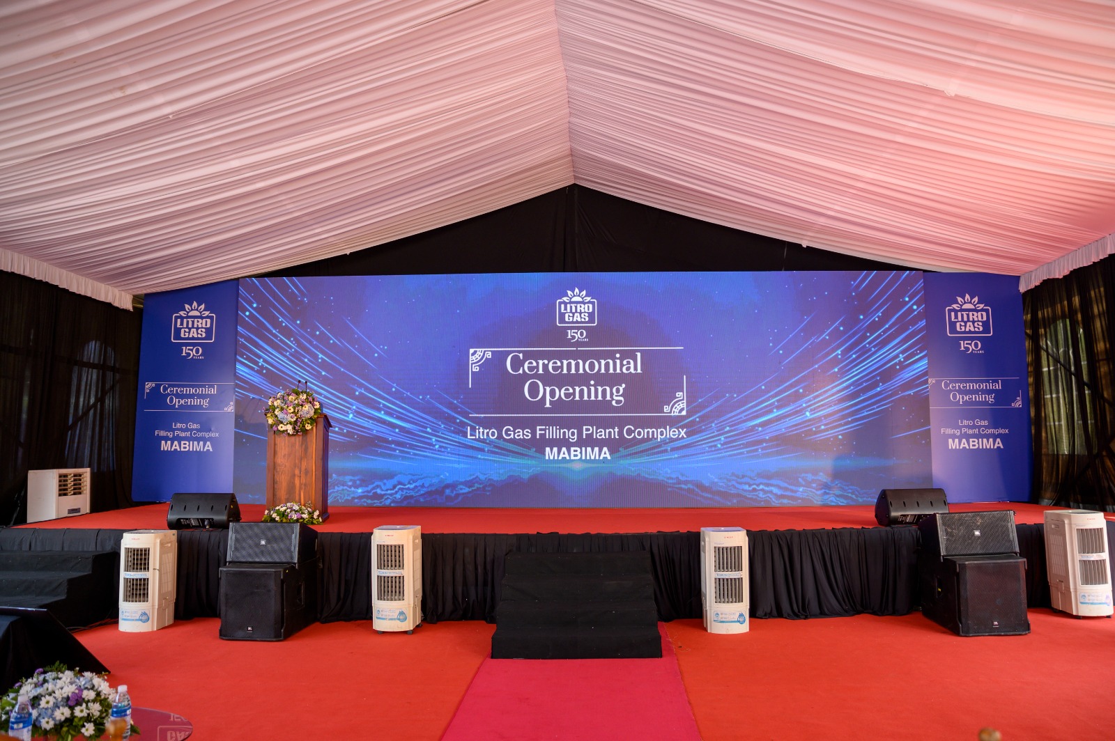 Ceremonial Opening Litro Gas Filling Plant Complex – MABIMA