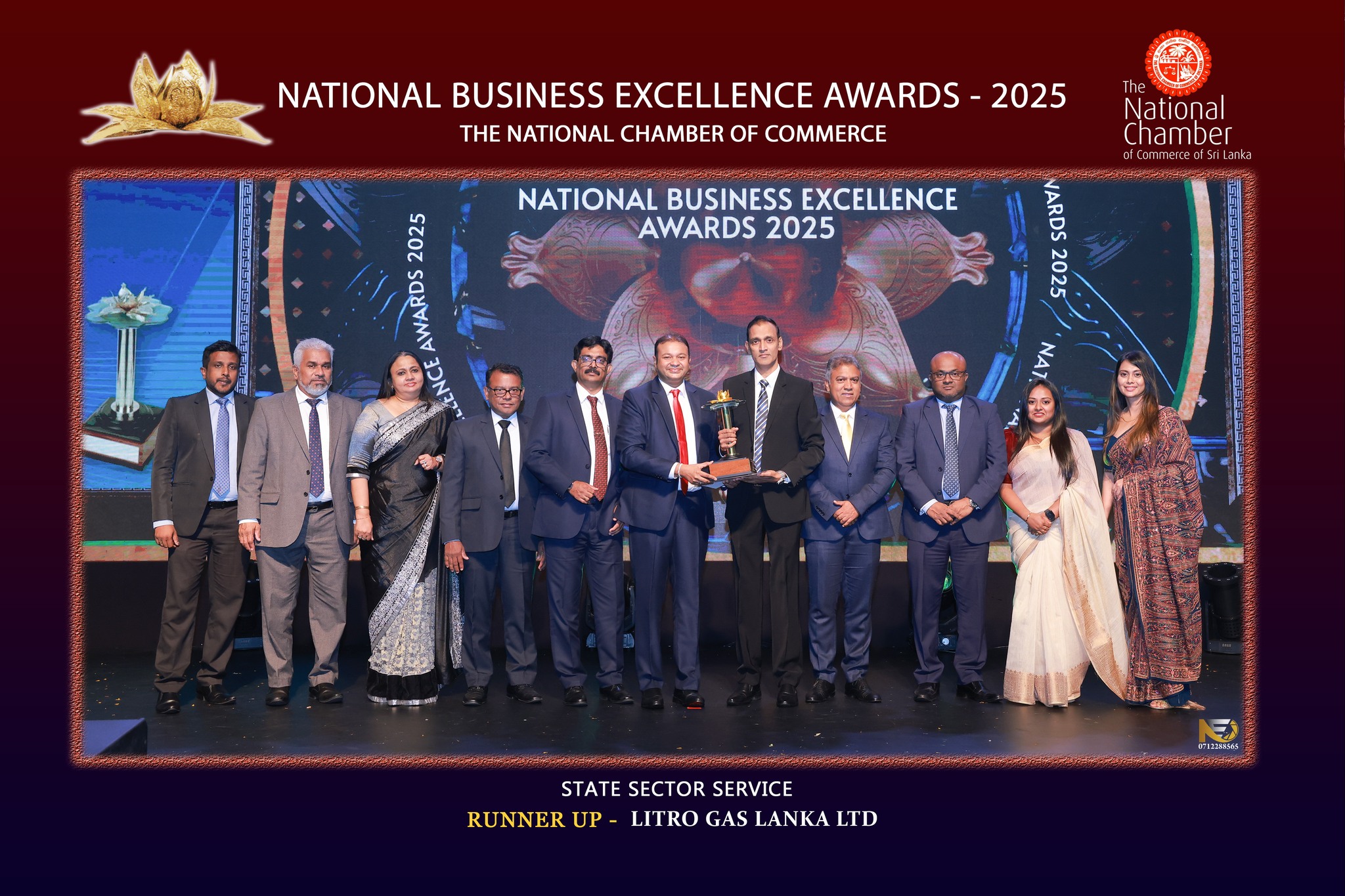 Litro Gas Lanka is honoured to be recognised at the National Business Excellence Awards 2025
